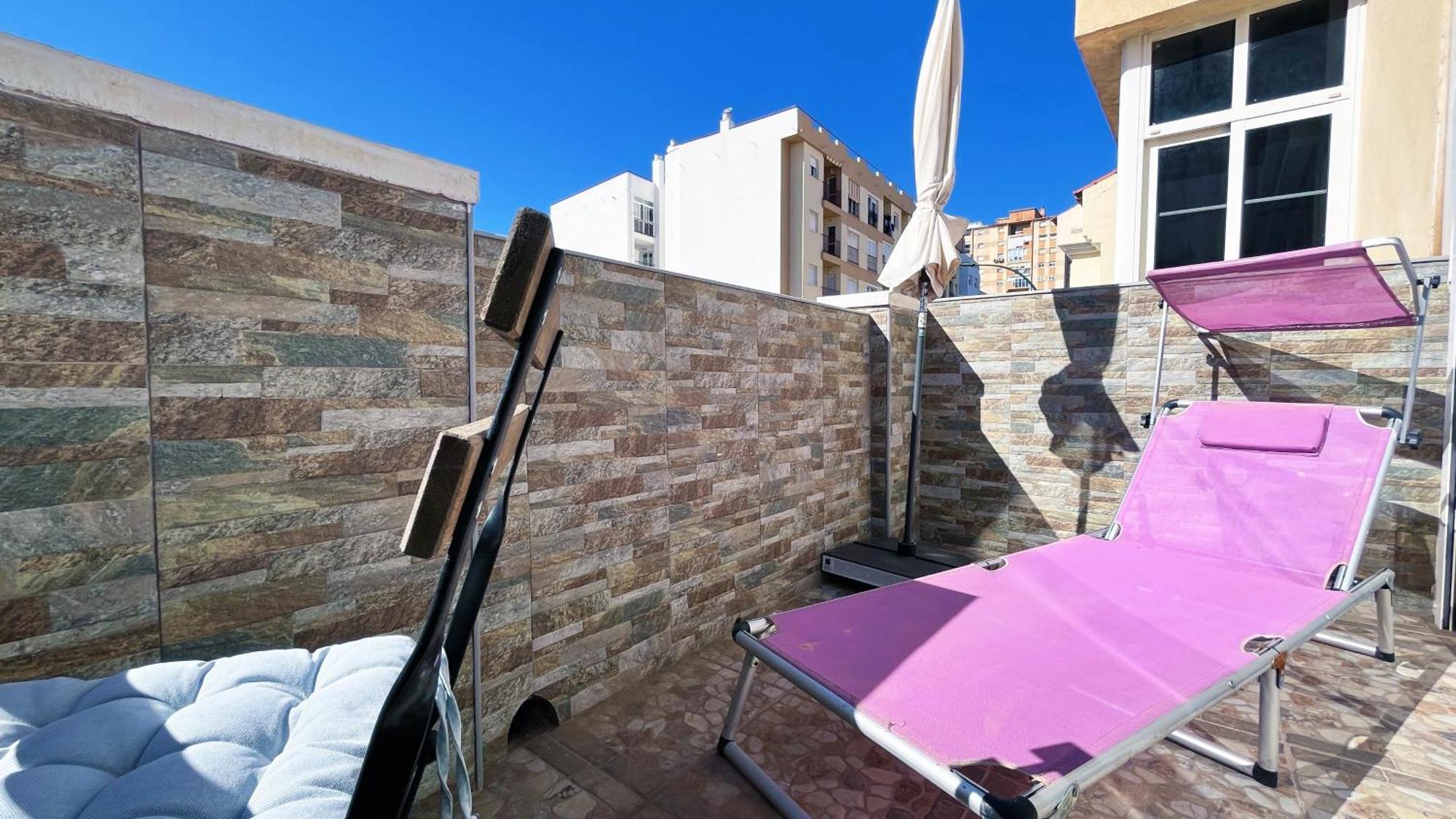 A 5 Minutos De La Playa Con Terraza En Malaga Leilighet Eksteriør bilde
