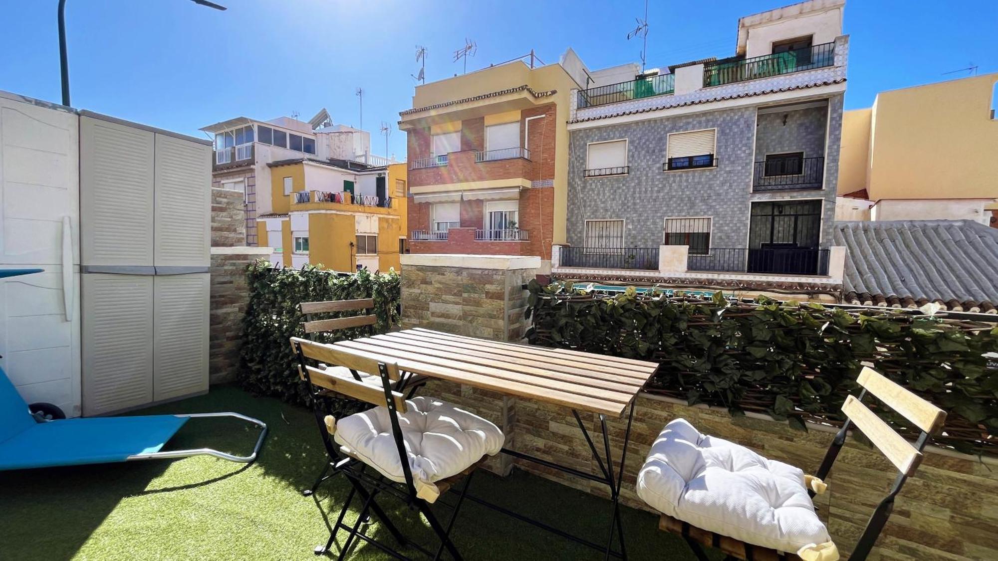 A 5 Minutos De La Playa Con Terraza En Malaga Leilighet Eksteriør bilde